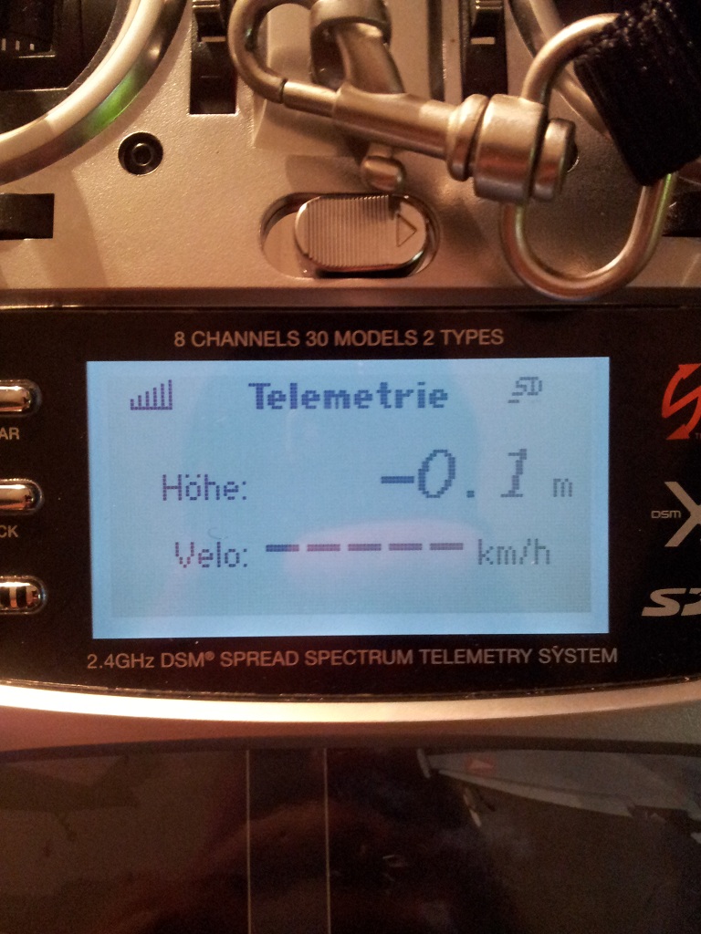 Spektrum DX8 Telemetrieprobleme | RC-Network.de