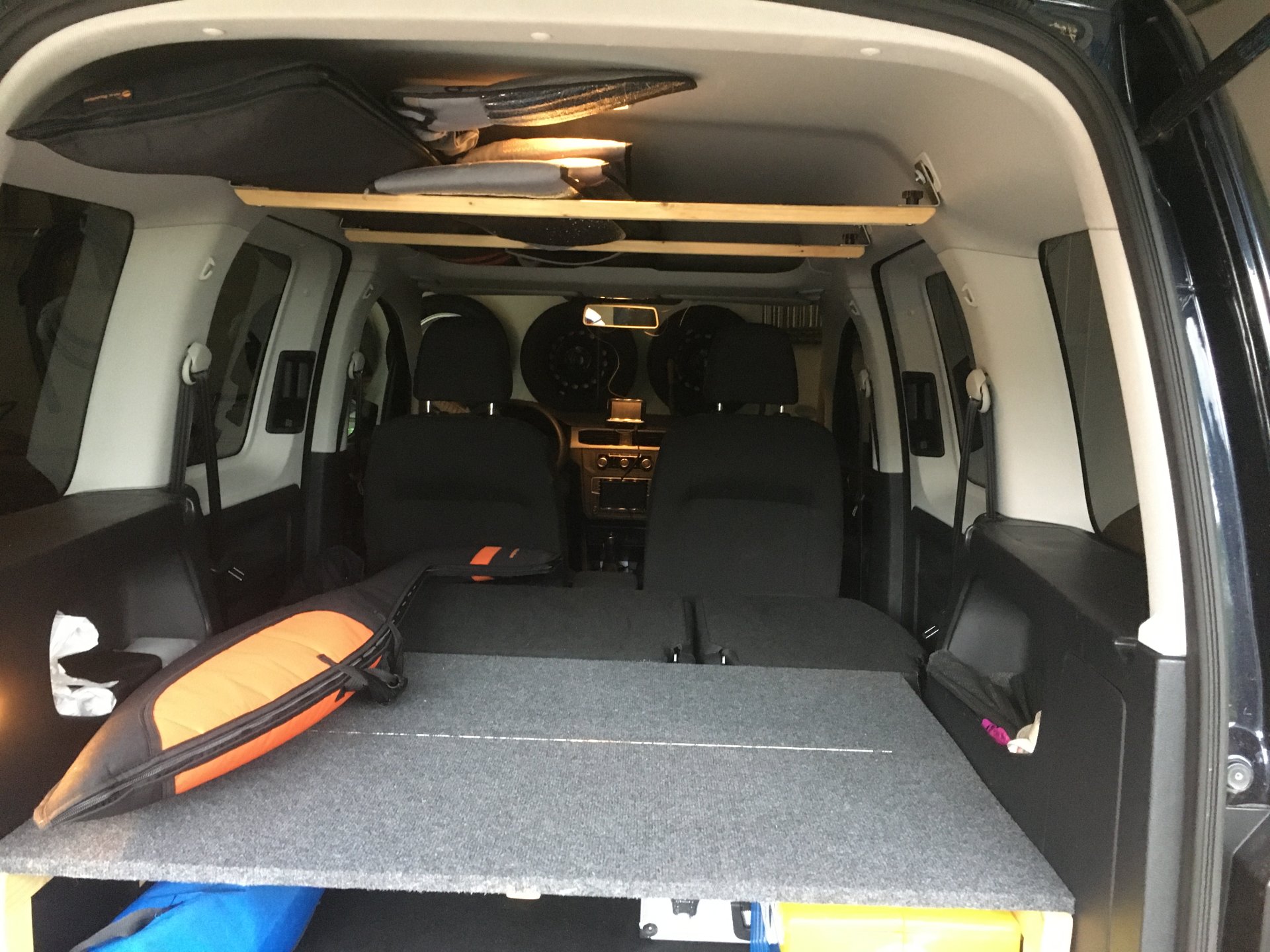 VW Caddy 4 - Netz in Dachhimmel einziehen - Anregungen gesucht
